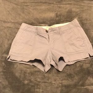 light blue Khaki shorts